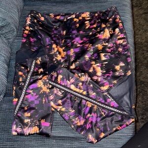 Fila Women's Leggings - Black, Purple, Orange